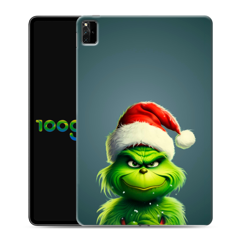 Силиконовый противоударный чехол на Huawei MatePad Pro 12.6 (2021) с принтом Новый год Силиконовый противоударный чехол на Huawei MatePad Pro 12.6 (2021) с принтом Новый год