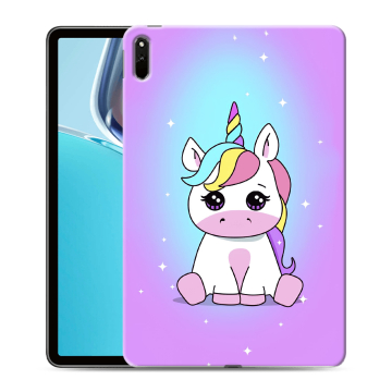 Силиконовый чехол на планшета Huawei MatePad 11 (2021) с принтом Единорог Силиконовый чехол на планшета Huawei MatePad 11 (2021) с принтом Единорог