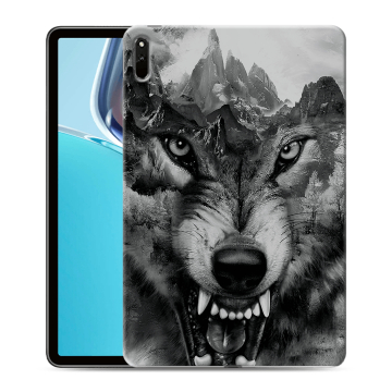 Силиконовый чехол на планшета Huawei MatePad 11 (2021) с принтом Волк Силиконовый чехол на планшета Huawei MatePad 11 (2021) с принтом Волк