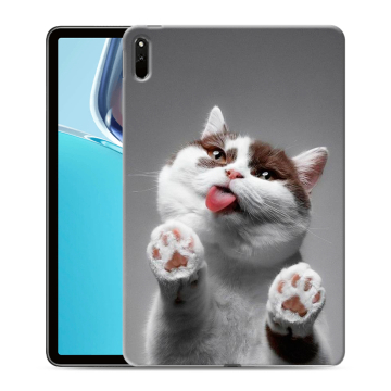 Силиконовый чехол на планшета Huawei MatePad 11 (2021) с принтом Коты Силиконовый чехол на планшета Huawei MatePad 11 (2021) с принтом Коты