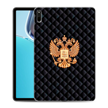 Силиконовый чехол на Huawei MatePad 11 (2021) с принтом Герб России принт Силиконовый чехол на Huawei MatePad 11 (2021) с принтом Герб России принт