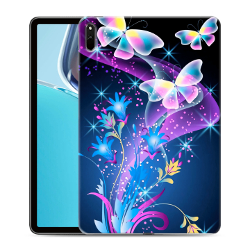 Силиконовый чехол на Huawei MatePad 11 (2021) с принтом Бабочки
