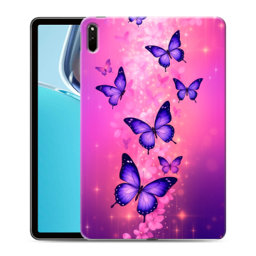 Силиконовый чехол на Huawei MatePad 11 (2021) с принтом Бабочки