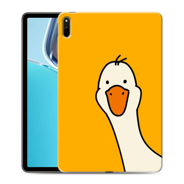 Силиконовый чехол на Huawei MatePad 11 (2021) с принтом Утка