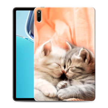 Силиконовый чехол на Huawei MatePad 11 (2021) с принтом Котята