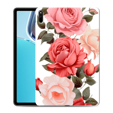 Силиконовый чехол на Huawei MatePad 11 (2021) с принтом Розы