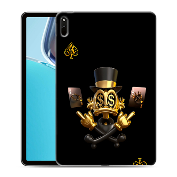 Силиконовый чехол на Huawei MatePad 11 (2021) с принтом Золотой скрудж макдак