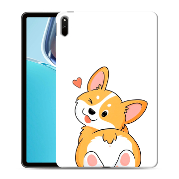 Силиконовый чехол на Huawei MatePad 11 (2021) с принтом Корги
