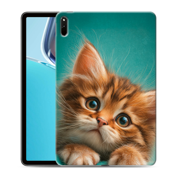 Силиконовый чехол на Huawei MatePad 11 (2021) с принтом котенок Силиконовый чехол на Huawei MatePad 11 (2021) с принтом котенок