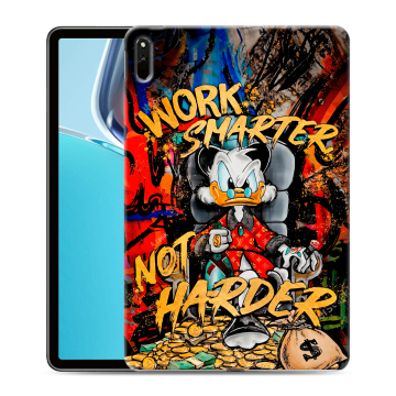 Силиконовый чехол на Huawei MatePad 11 (2021) с принтом Дональд Дак Деньги Силиконовый чехол на Huawei MatePad 11 (2021) с принтом Дональд Дак Деньги