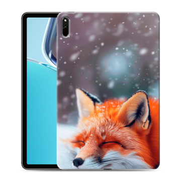 Силиконовый чехол на Huawei MatePad 11 (2021) с принтом лиса