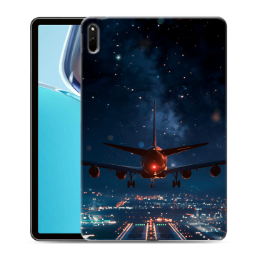 Силиконовый чехол на Huawei MatePad 11 (2021) с принтом самолет