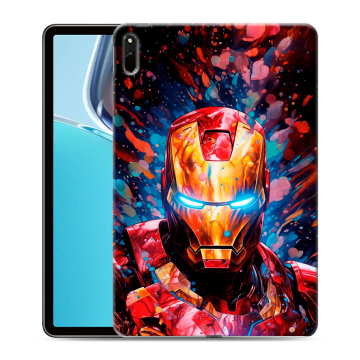 Силиконовый чехол на Huawei MatePad 11 (2021) с принтом Железный человек Ironman