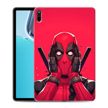 Силиконовый чехол на Huawei MatePad 11 (2021) с принтом Дедпул Deadpool