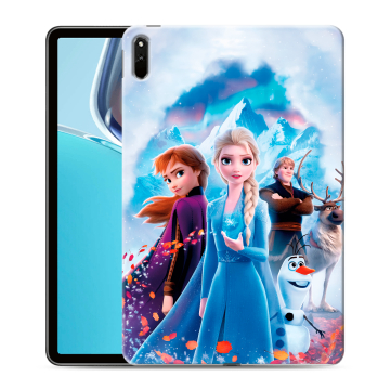 Силиконовый чехол на Huawei MatePad 11 (2021) с принтом Холодное сердце Frozen Силиконовый чехол на Huawei MatePad 11 (2021) с принтом Холодное сердце Frozen