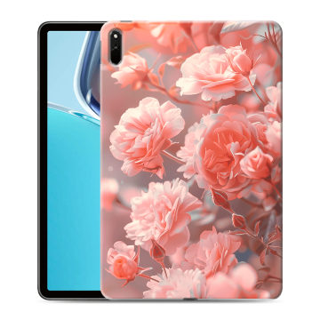 Силиконовый чехол на Huawei MatePad 11 (2021) с принтом Розы цветы