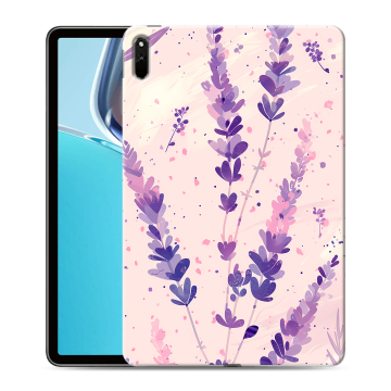 Силиконовый чехол на Huawei MatePad 11 (2021) с принтом цветы лаванда
