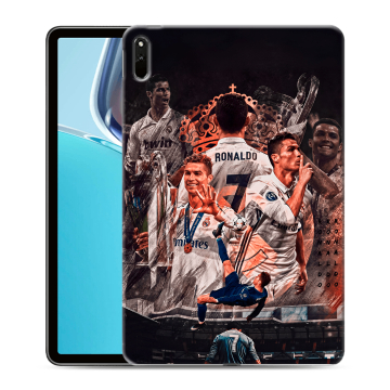 Силиконовый чехол на Huawei MatePad 11 (2021) с принтом Реал Роналдо Real Ronaldo