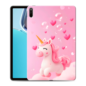 Силиконовый чехол на Huawei MatePad 11 (2021) с принтом Единорог Силиконовый чехол на Huawei MatePad 11 (2021) с принтом Единорог