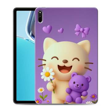 Силиконовый чехол на Huawei MatePad 11 (2021) с принтом для девочек