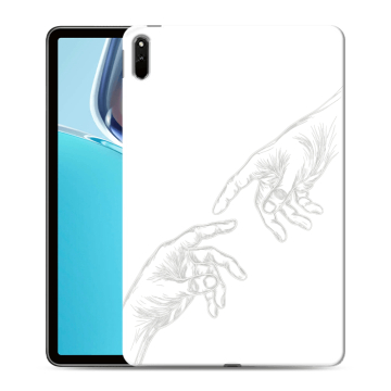 Силиконовый чехол на Huawei MatePad 11 (2021) с принтом Сотворение мира
