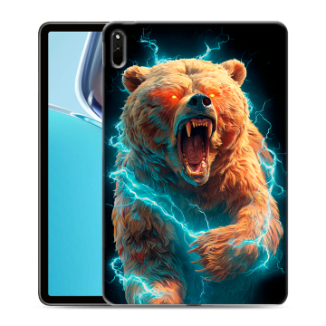 Силиконовый чехол на Huawei MatePad 11 (2021) с принтом Медведь