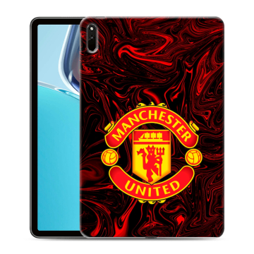 Силиконовый чехол на Huawei MatePad 11 (2021) с принтом Manchester United