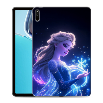Силиконовый чехол на Huawei MatePad 11 (2021) с принтом Холодное сердце Frozen