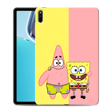 Силиконовый чехол на Huawei MatePad 11 (2021) с принтом Спанч боб Спанчбоб