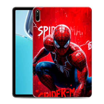 Силиконовый чехол на Huawei MatePad 11 (2021) с принтом Spiderman Человек паук