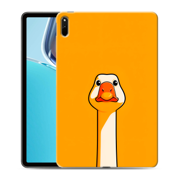 Силиконовый чехол на Huawei MatePad 11 (2021) с принтом Смешная утка