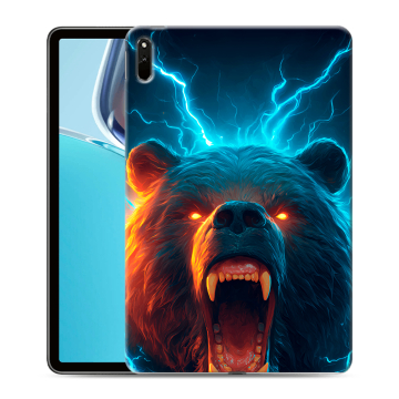 Силиконовый чехол на Huawei MatePad 11 (2021) с принтом Медведь