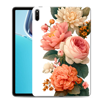 Силиконовый чехол на Huawei MatePad 11 (2021) с принтом цветы
