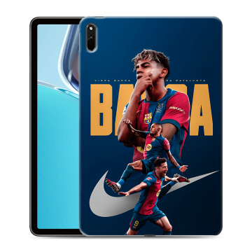 Силиконовый чехол на Huawei MatePad 11 (2021) с принтом Барселона Barca Yamal Силиконовый чехол на Huawei MatePad 11 (2021) с принтом Барселона Barca Yamal