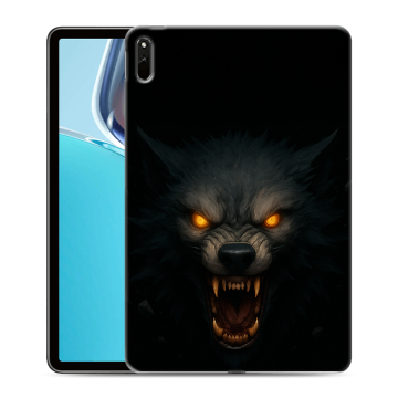 Силиконовый чехол на Huawei MatePad 11 (2021) с принтом Волк