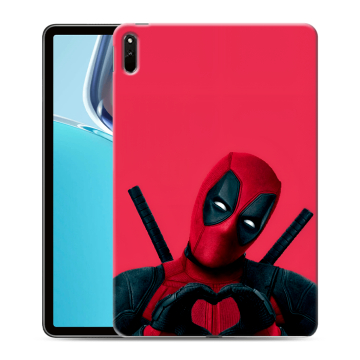 Силиконовый чехол на Huawei MatePad 11 (2021) с принтом Дедпул Deadpool