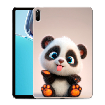 Силиконовый чехол на Huawei MatePad 11 (2021) с принтом милая панда