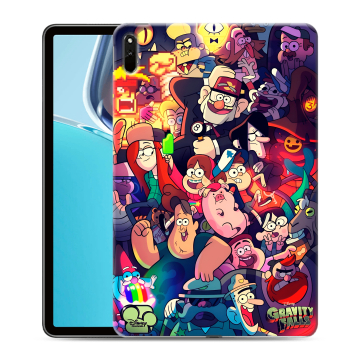 Силиконовый чехол на Huawei MatePad 11 (2021) с принтом Gravity Falls Гравити Фолз