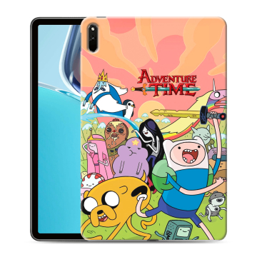 Силиконовый чехол на Huawei MatePad 11 (2021) с принтом Adventure time Время приключений
