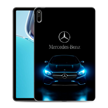 Силиконовый чехол на Huawei MatePad 11 (2021) с принтом Mercedes Мерседес