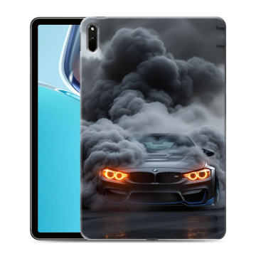 Силиконовый чехол на Huawei MatePad 11 (2021) с принтом BMW БМВ