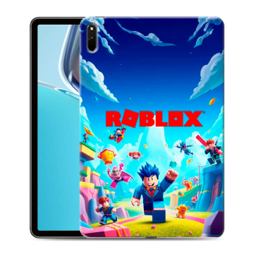 Силиконовый чехол на Huawei MatePad 11 (2021) с принтом Roblox Роблокс