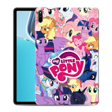 Силиконовый чехол на Huawei MatePad 11 (2021) с принтом My little pony Дружба чудо