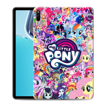 Силиконовый чехол на Huawei MatePad 11 (2021) с принтом My little pony Дружба чудо