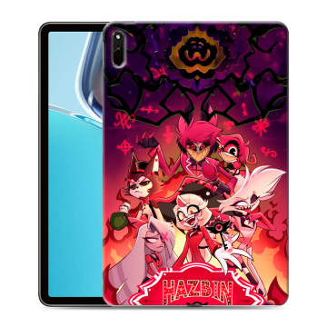 Силиконовый чехол на Huawei MatePad 11 (2021) с принтом Hazbin Hotel Отель Хазбин