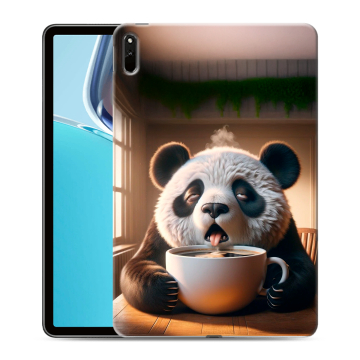 Силиконовый чехол на Huawei MatePad 11 (2021) с принтом смешная панда