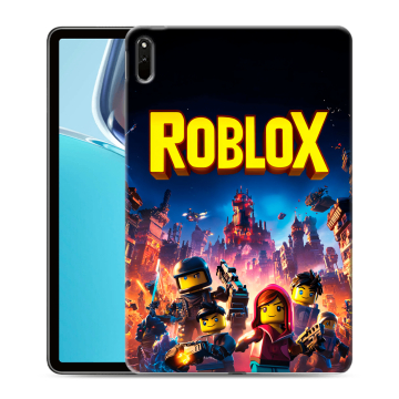 Силиконовый чехол на Huawei MatePad 11 (2021) с принтом Roblox Роблокс