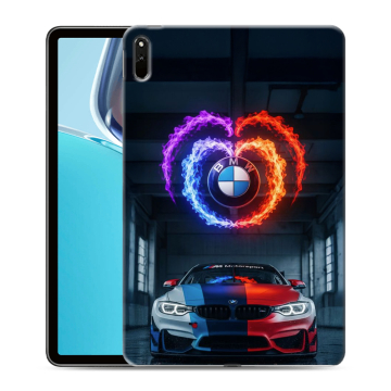 Силиконовый чехол на Huawei MatePad 11 (2021) с принтом BMW БМВ