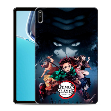 Силиконовый чехол на Huawei MatePad 11 (2021) с принтом Demon Slayer Клинок рассекающий демонов