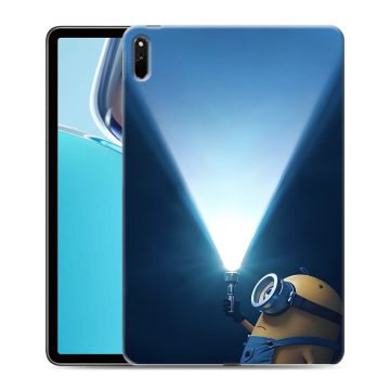 Силиконовый чехол на Huawei MatePad 11 (2021) с принтом Миньоны